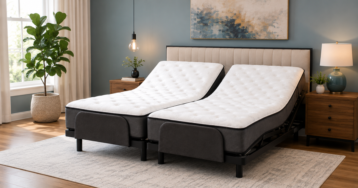 king size adjustable bed