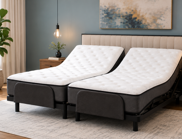 king size adjustable bed